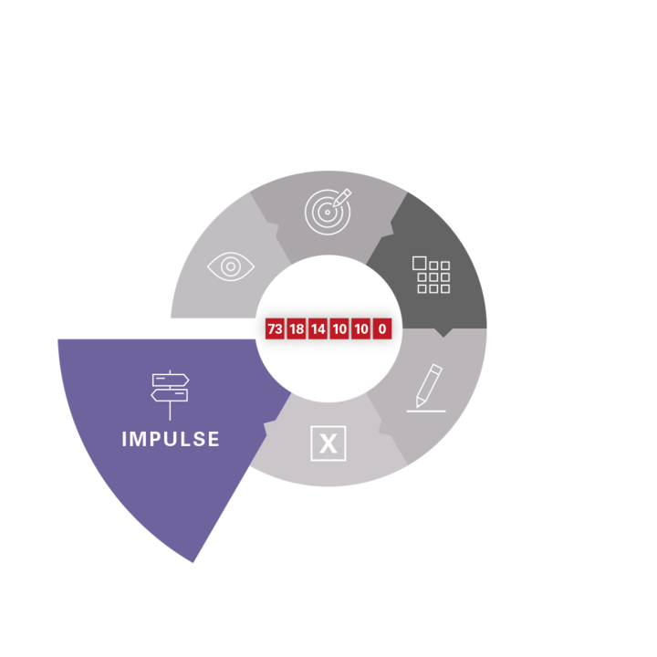 Infografik zur Phase „Impulse“ im Prozesskreislauf